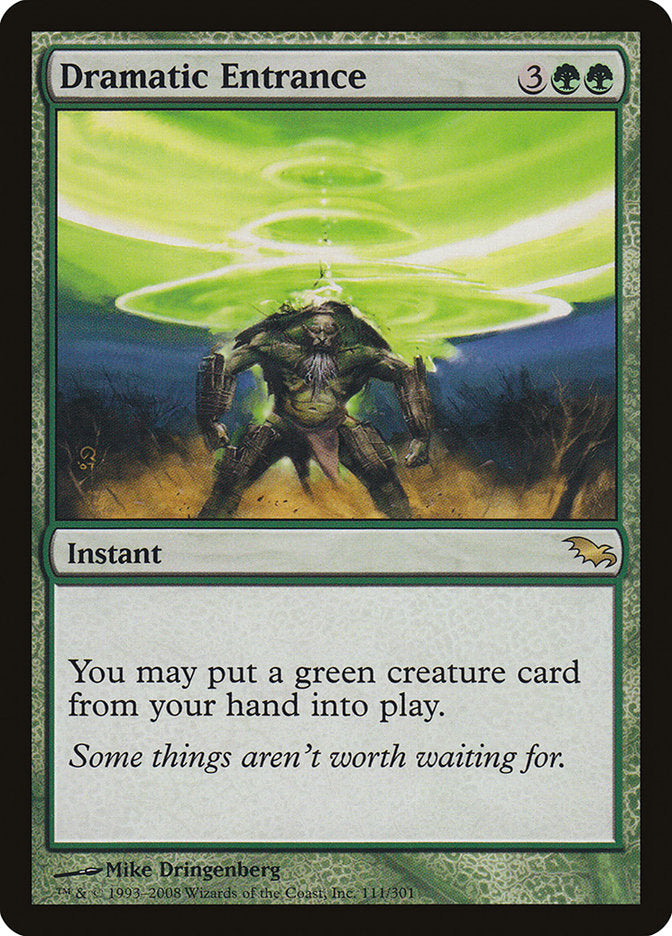 Dramatic Entrance - Foil