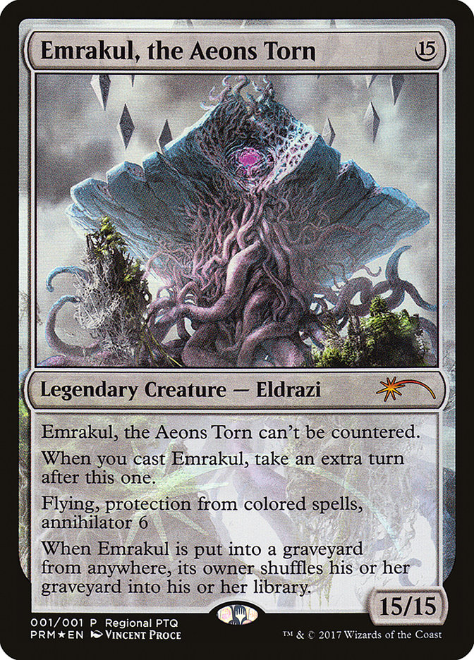 Emrakul, the Aeons Torn - Foil - Pro Tour Promo 2017