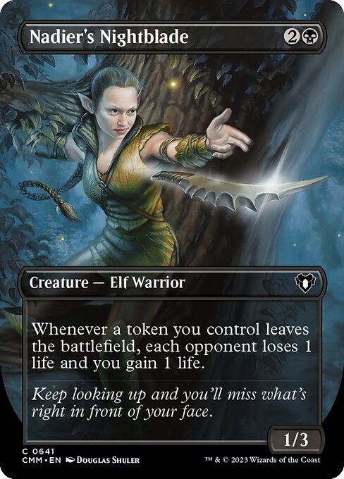 Nadier's Nightblade - Foil