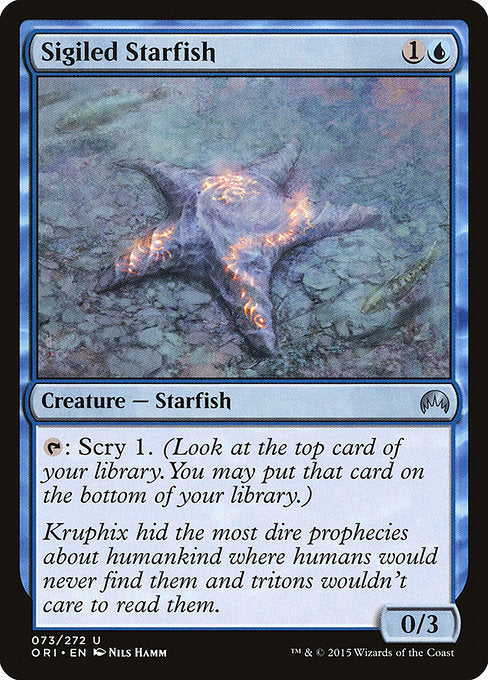 Sigiled Starfish - Foil