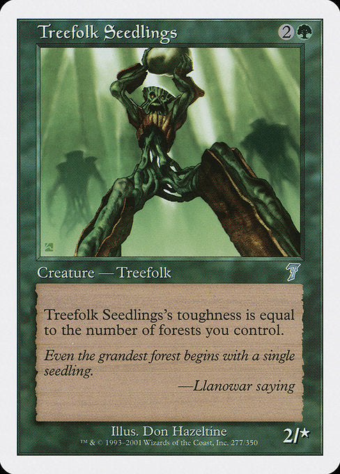 Treefolk Seedlings - Foil
