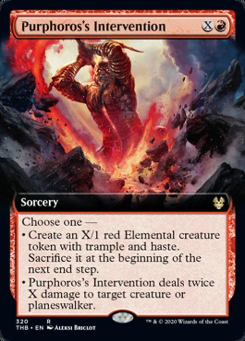 Purphoros's Intervention - Foil