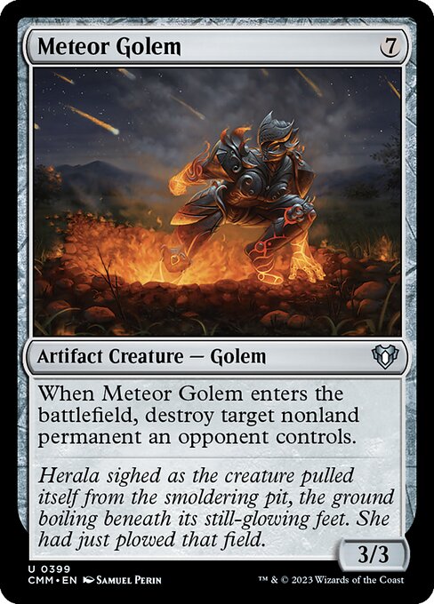 Meteor Golem - Foil