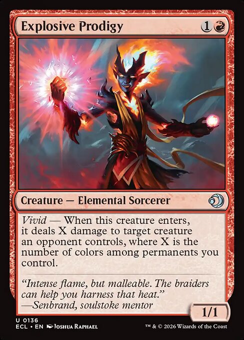 Explosive Prodigy - Foil