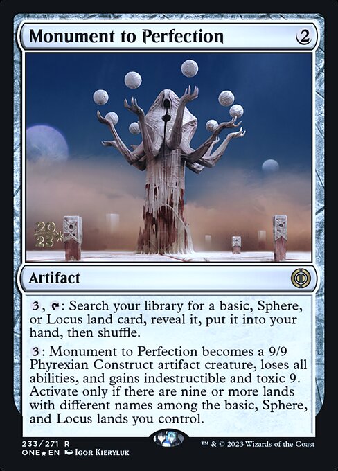 Monument to Perfection - Foil - Promo Pack
