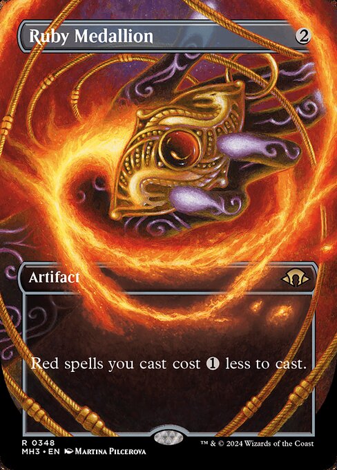 Ruby Medallion - Foil