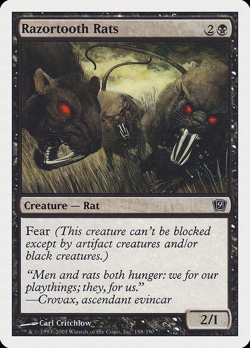 Razortooth Rats - Foil
