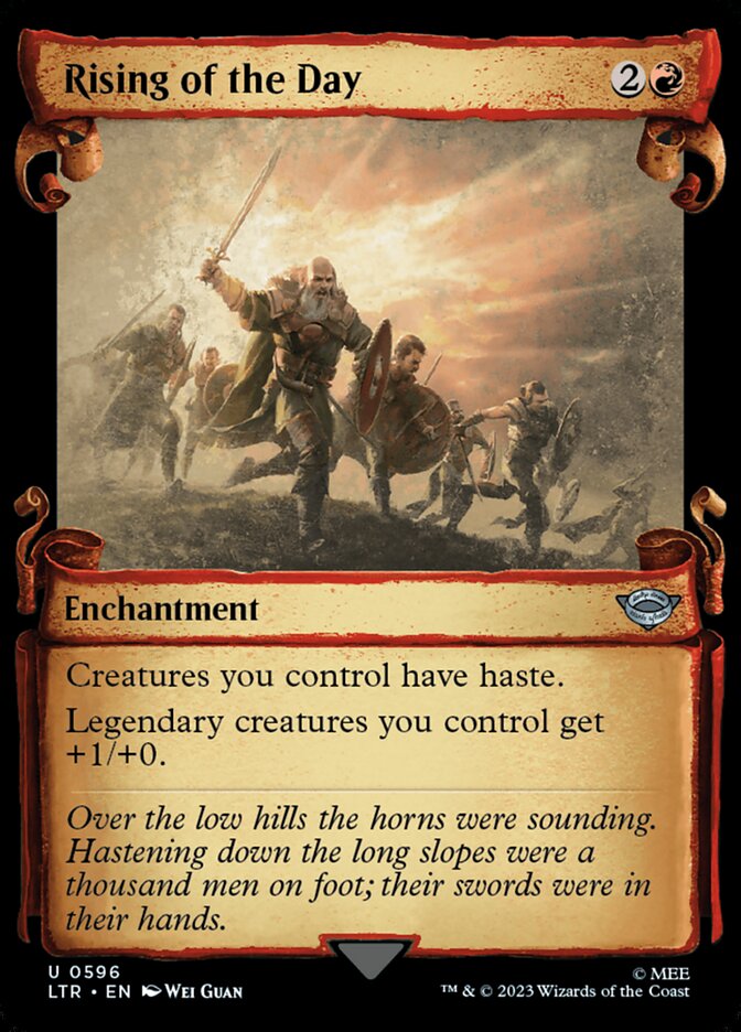 Rising of the Day - Silver Foil