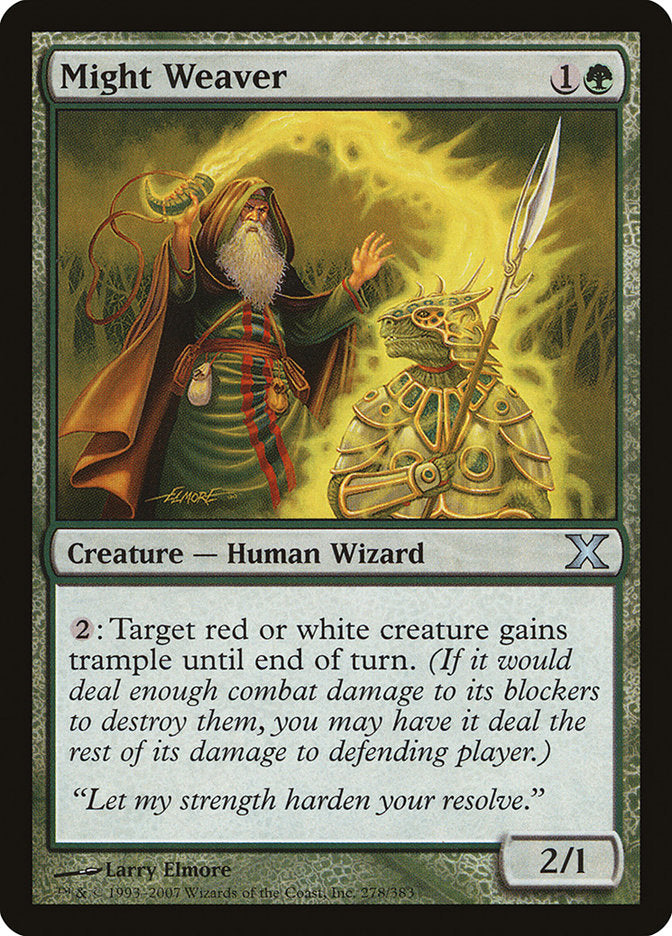 Might Weaver - Foil