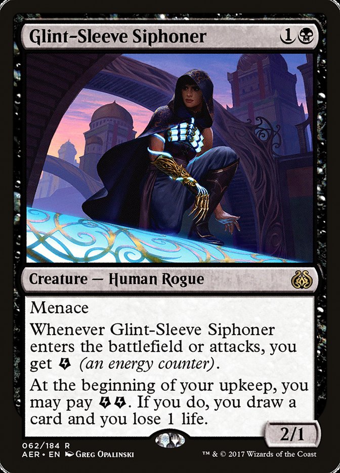 Glint-Sleeve Siphoner - Foil
