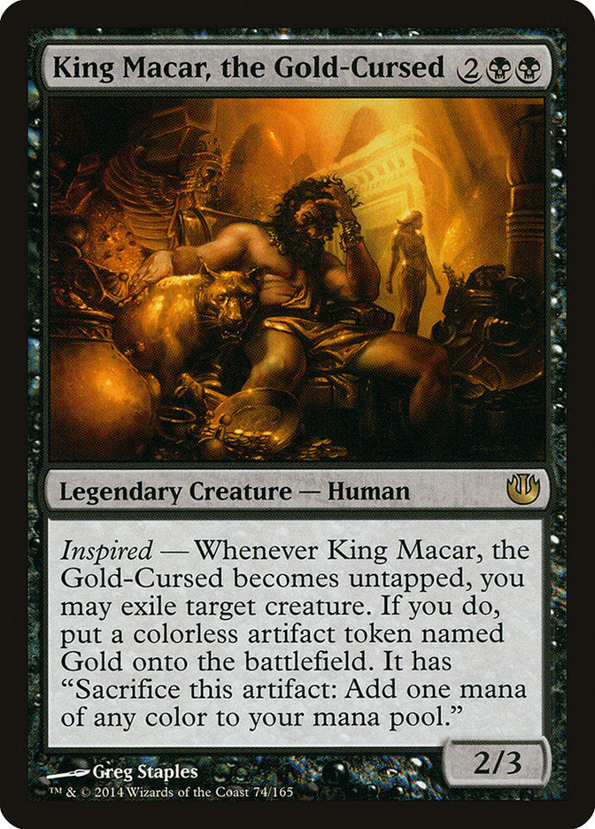 King Macar, the Gold-Cursed - Foil
