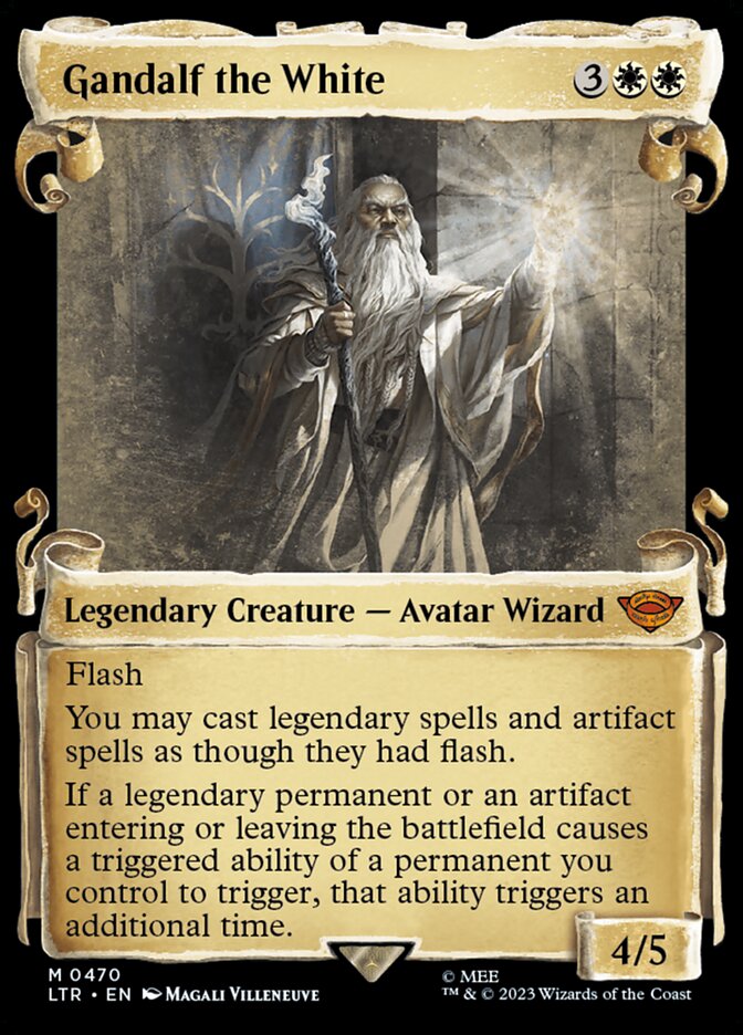 Gandalf the White - Silver Foil