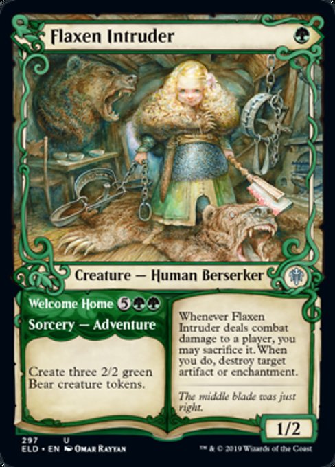Flaxen Intruder // Welcome Home - Foil