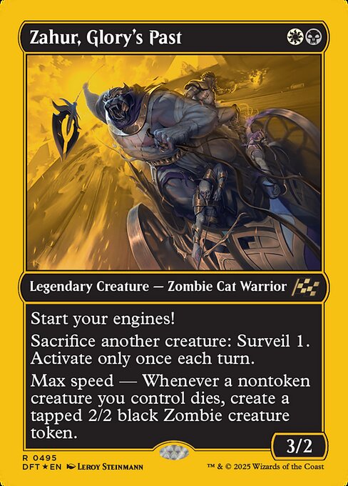 Zahur, Glory's Past - First Place Foil