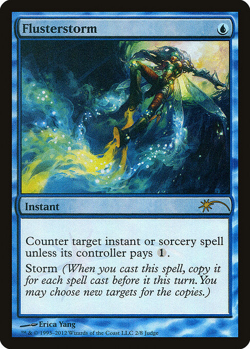 Flusterstorm - Foil - Judge Promo
