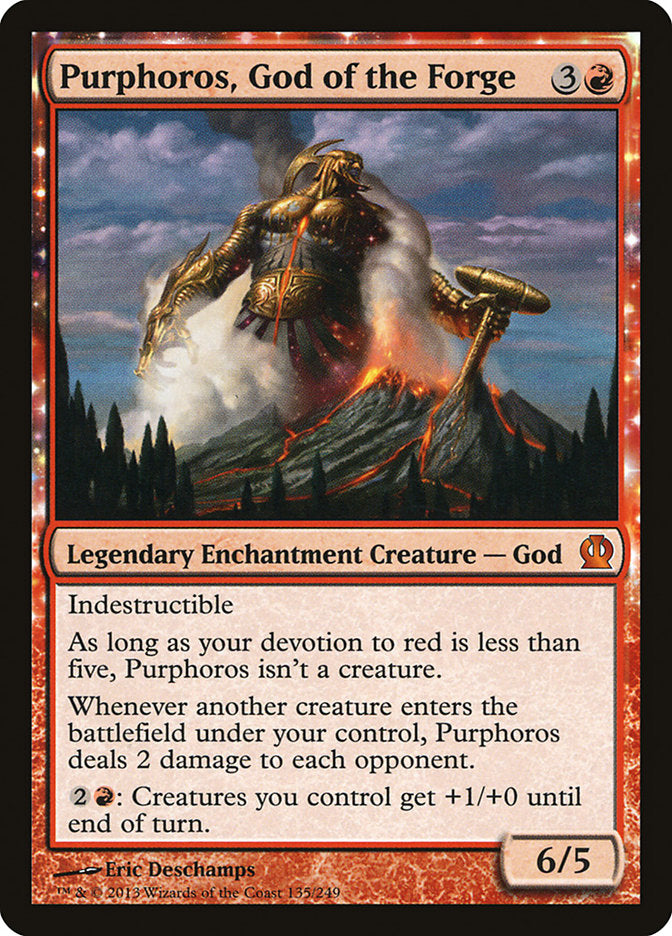 Purphoros, God of the Forge - Foil