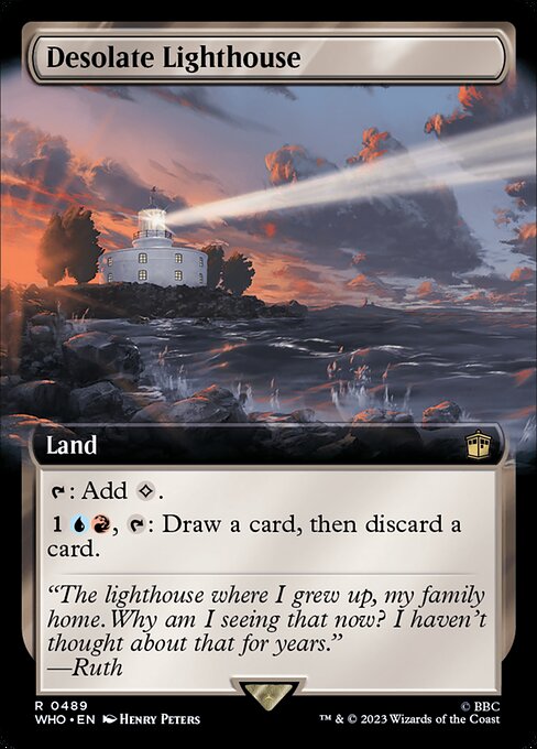 Desolate Lighthouse - Foil