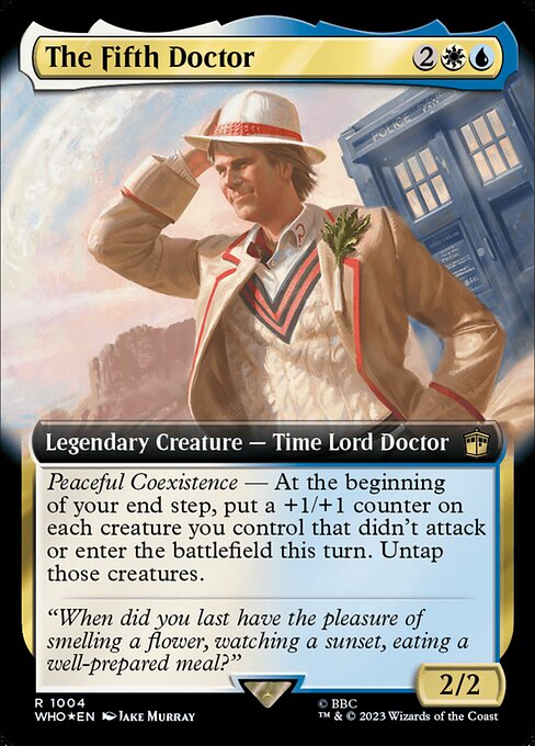 The Fifth Doctor - Surge Foil