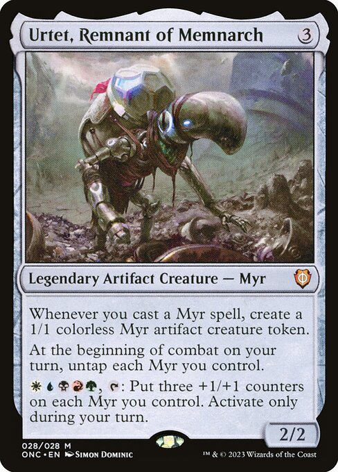 Urtet, Remnant of Memnarch - Foil