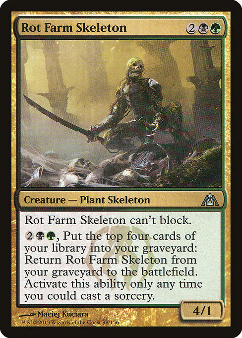 Rot Farm Skeleton - Foil