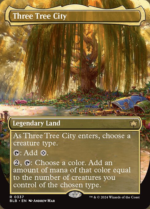 Three Tree City (337 - Spring) - Foil