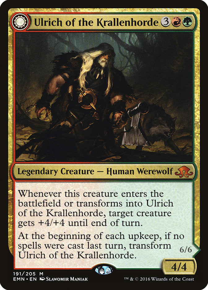 Ulrich of the Krallenhorde // Ulrich, Uncontested Alpha