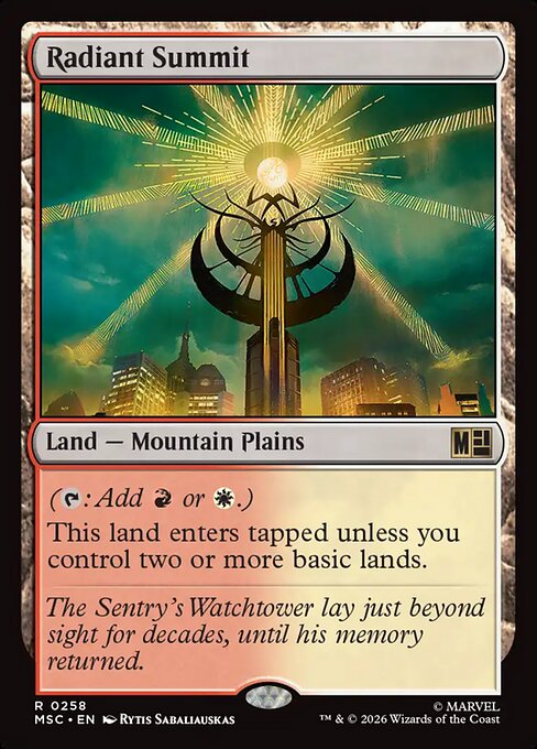 Radiant Summit - Surge Foil
