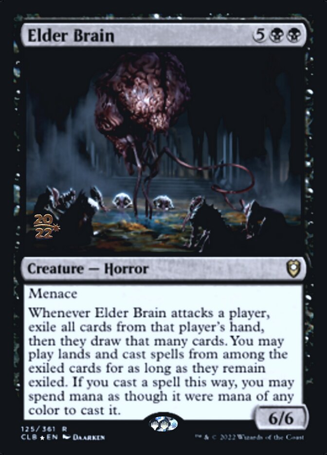 Elder Brain - Prerelease Promo - Foil