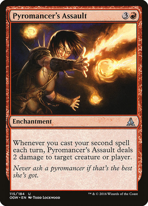 Pyromancer's Assault - Foil