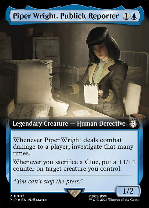 Piper Wright, Publick Reporter - Surge Foil