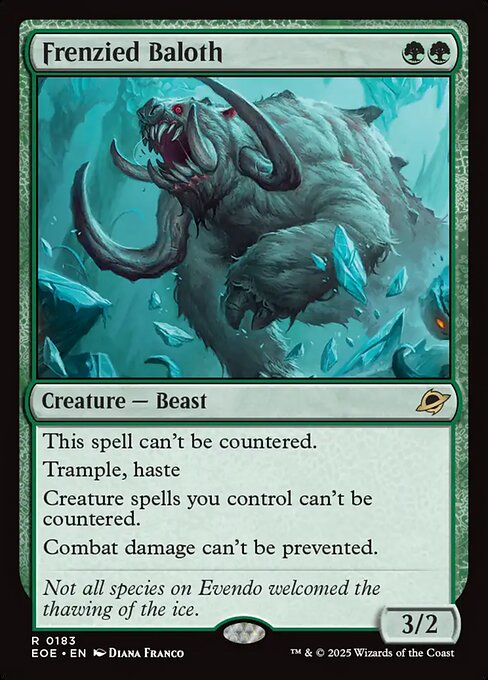 Frenzied Baloth - Foil