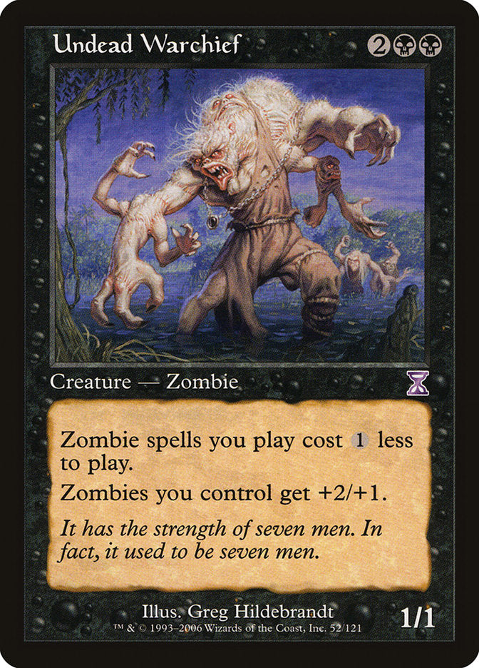 Undead Warchief - Foil