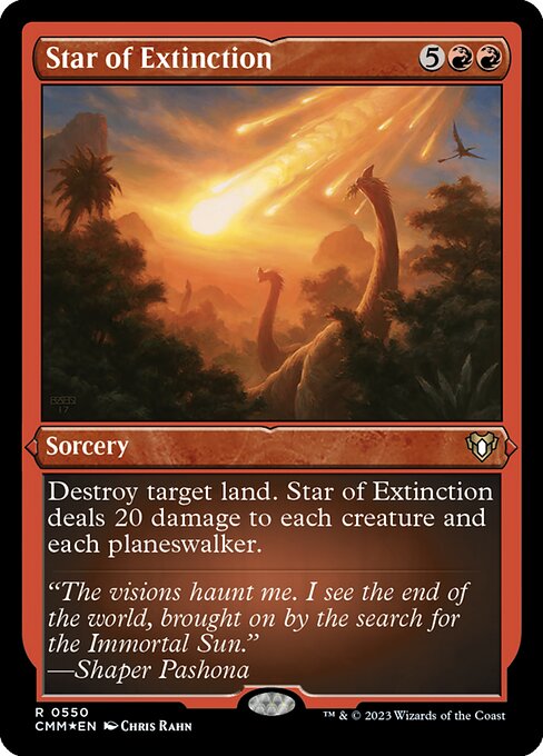 Star of Extinction - Foil-Etched