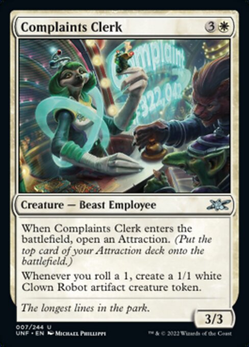 Complaints Clerk - Foil
