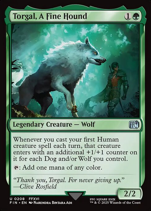 Torgal, A Fine Hound - Foil