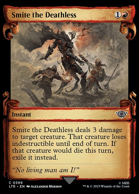 Smite the Deathless - Silver Foil