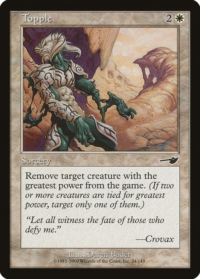 Topple - Foil