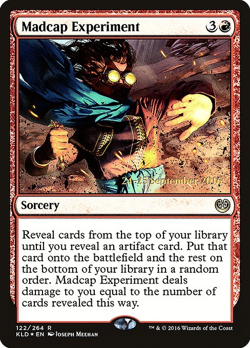 Madcap Experiment - Foil - Prerelease Promo