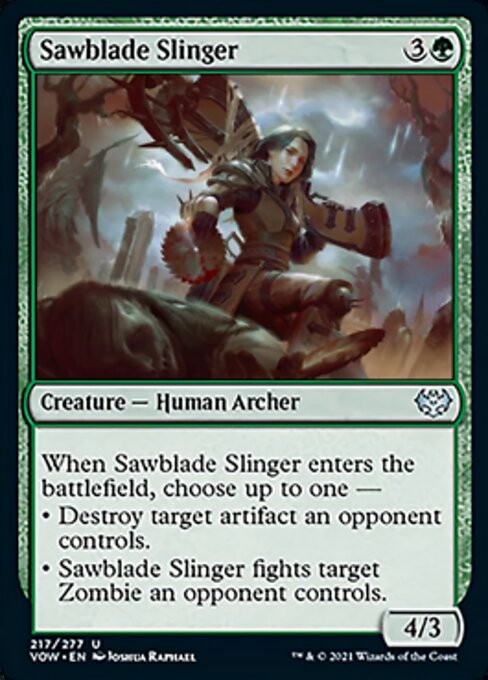 Sawblade Slinger - Foil