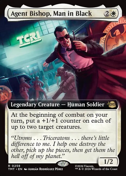 Agent Bishop, Man in Black - Foil