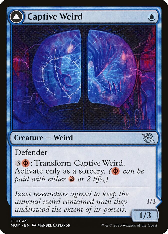 Captive Weird - Foil