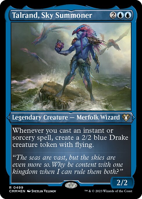 Talrand, Sky Summoner - Foil-Etched