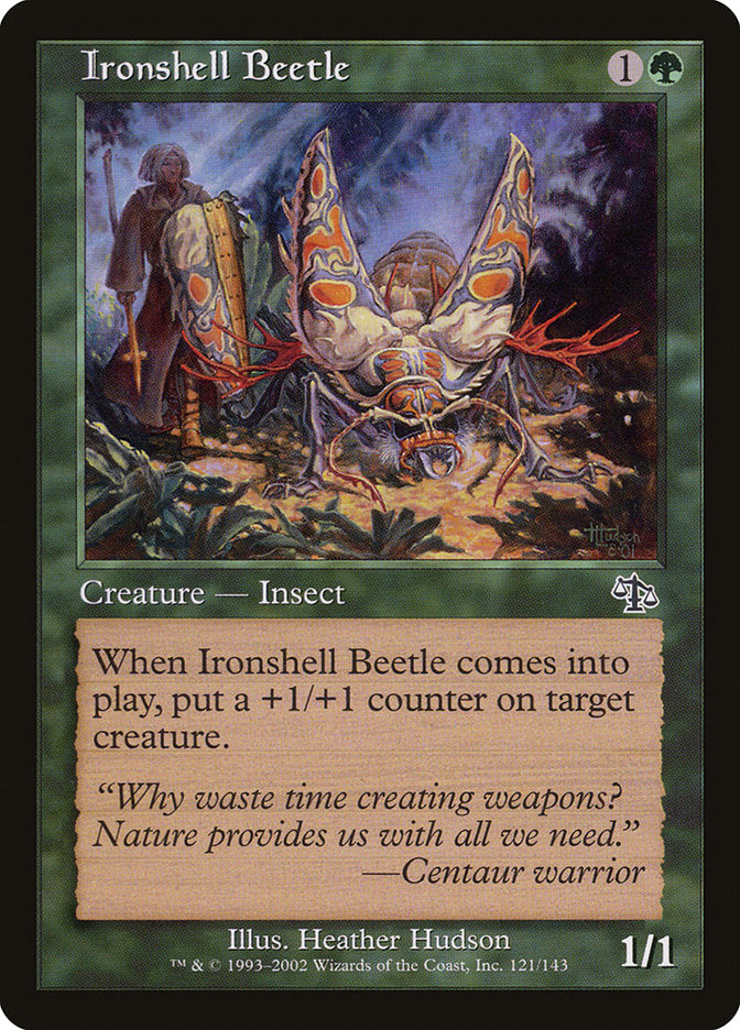 Ironshell Beetle - Foil
