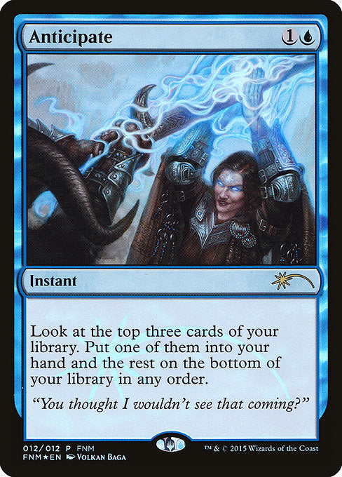 Anticipate - Foil - FNM Promo