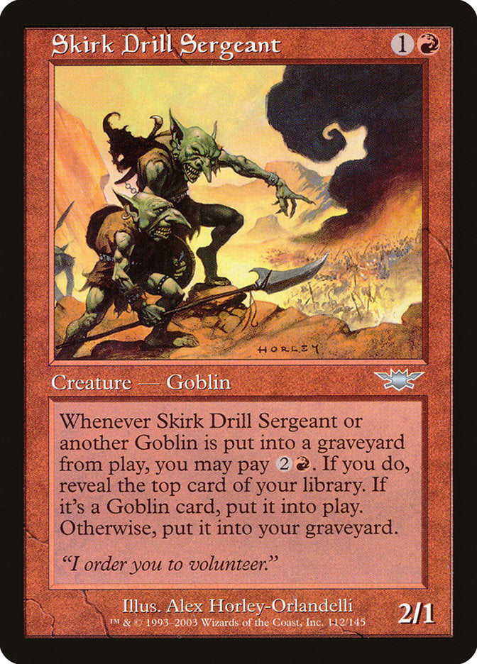Skirk Drill Sergeant - Foil