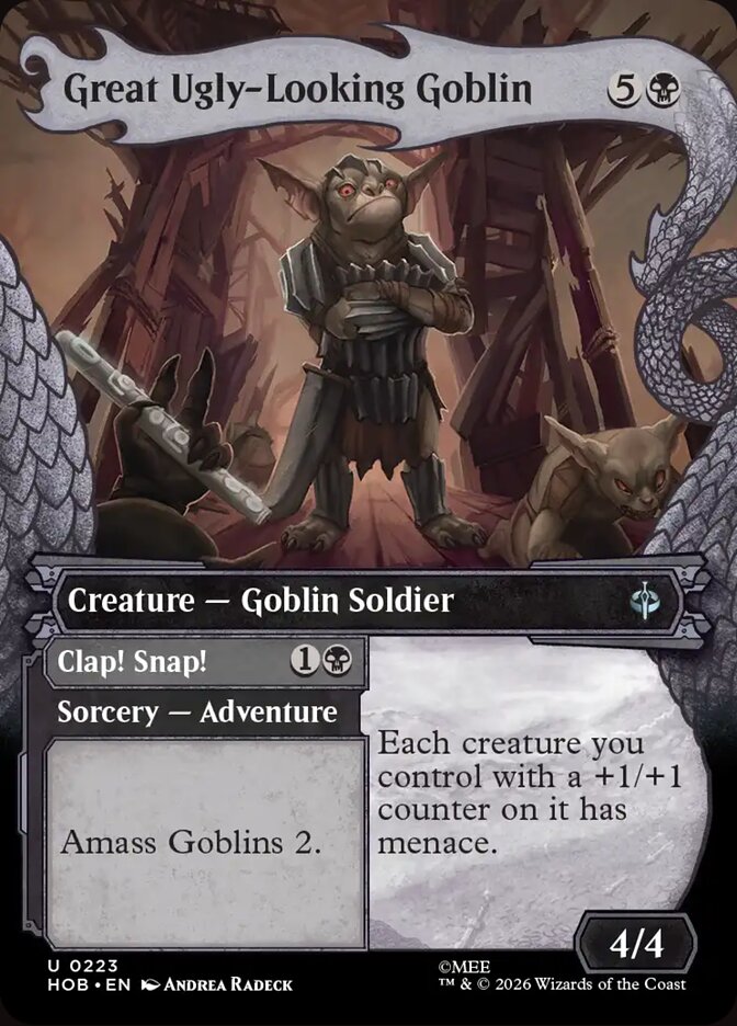 Great Ugly-Looking Goblin - Foil