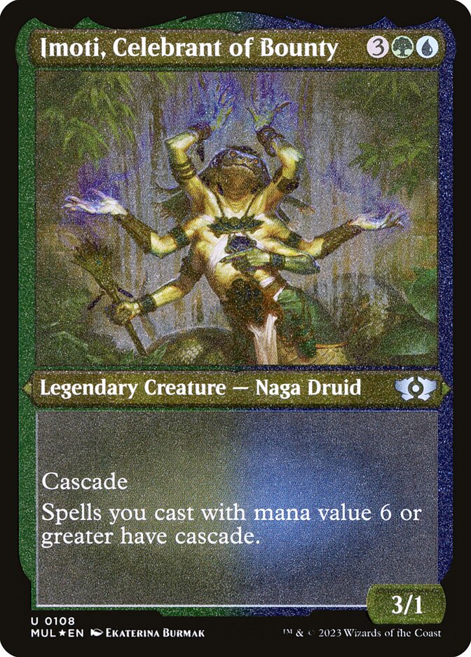 Imoti, Celebrant of Bounty - Foil-Etched