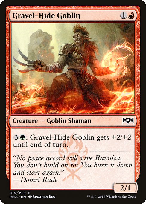 Gravel-Hide Goblin - Foil