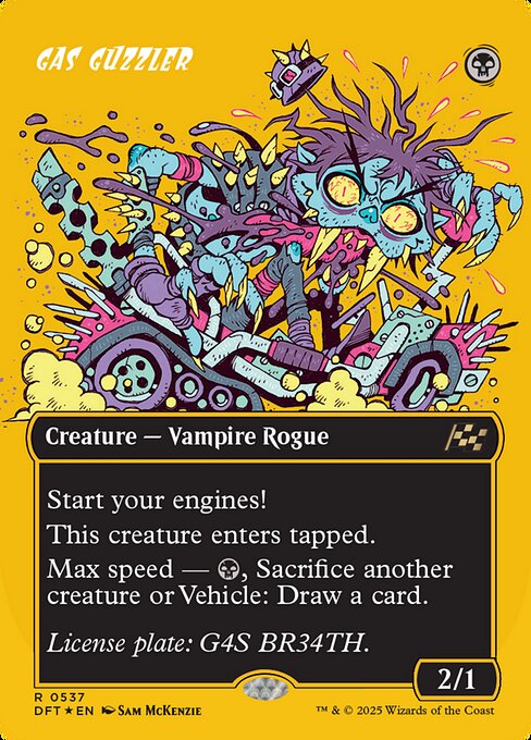 Gas Guzzler - First Place Foil
