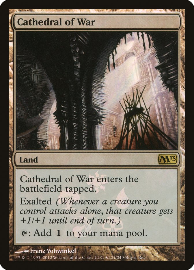Cathedral of War - Foil - Buy-a-Box Promo